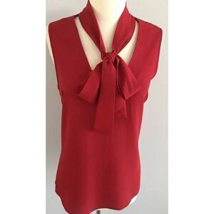 Michael Kors Women's Collar Tie‎ Scoop Neck sleeveless Tank Size 18W Stretch
